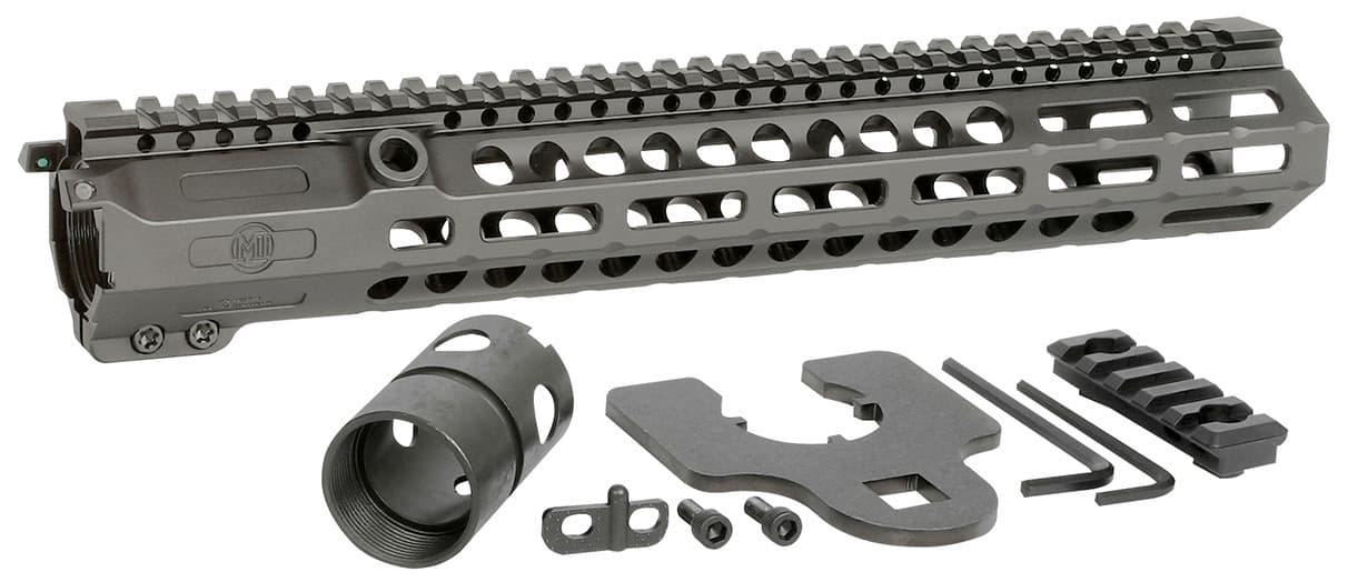 Midwest Industries Mi 308 Low Combat Rail HD M Lok Handguard 13.5 Inch