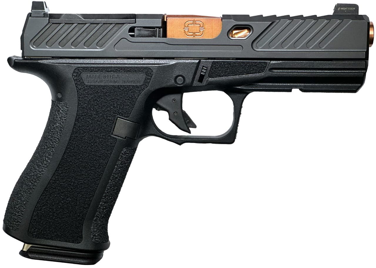 Shadow Systems CR920XL Elite Pistol 9mm 4.18 in. Black w/ Bronze Barrel 15 rd