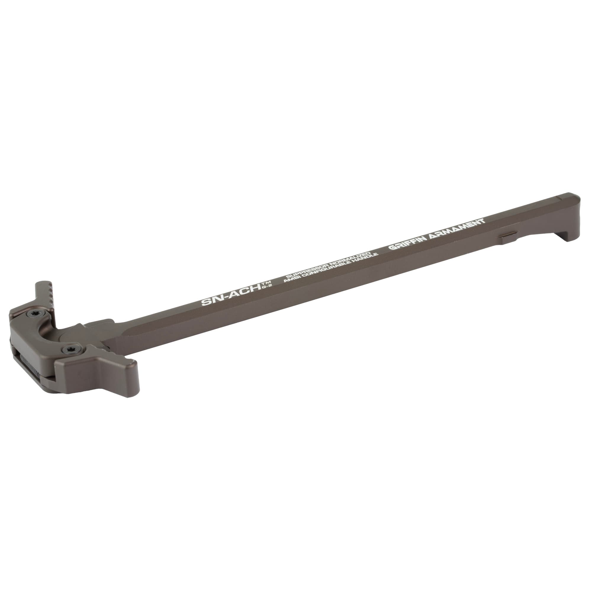 Griffin Armament SN-ACH 10 Gen 2 Terra Brown Charging Handle AR10 SR25 DPMS LR308