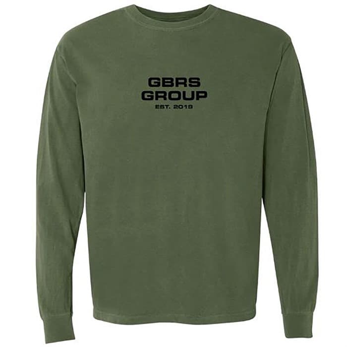 GBRS GROUP ANNIVERSARY ED. INSTRUCTOR LS SHIRT 2XL HEMP