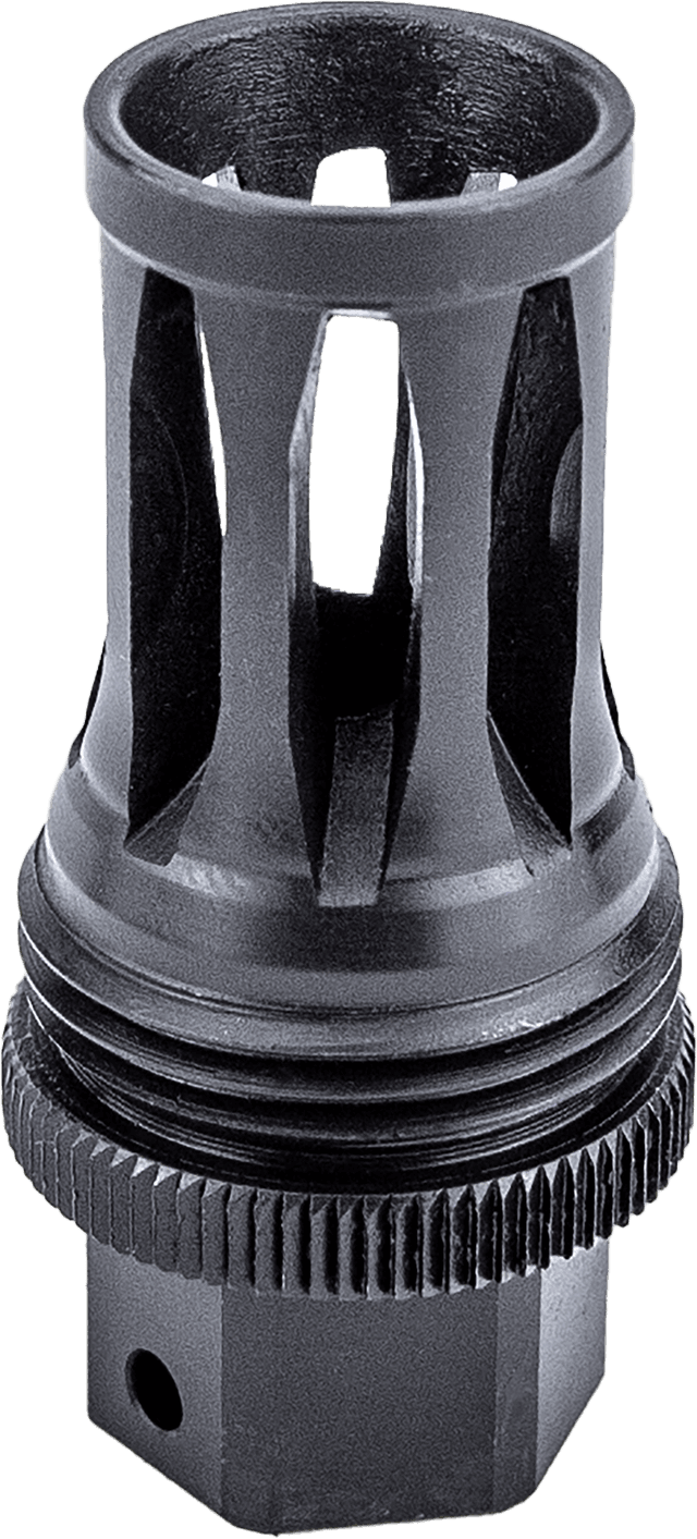 Kgm Suppressors A QD FH S 3M Quick Detach Flash Hider 3/4x24 Steel Nitride