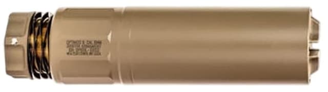 Griffin Armament Optimus 6 Dual-Lok 6mm FDE Suppressor