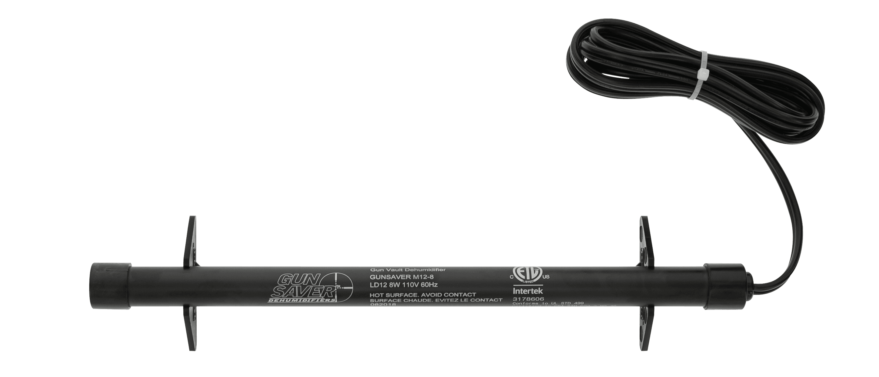 Lockdown 725761 Gun Saver Dehumidifier Rod Black 12" 110 Volt Outlet