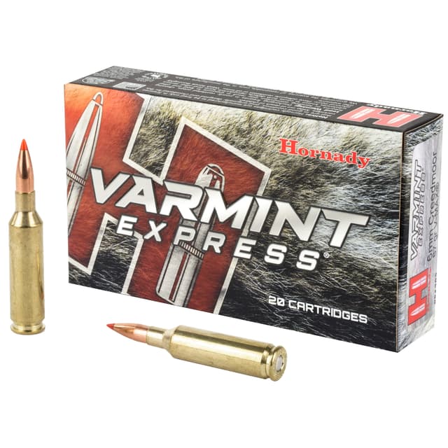 Hornady Varmint Express 6mm Creedmoor V-Max 87 Grain 20 Rounds
