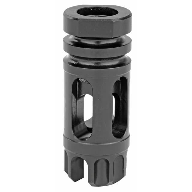 Griffin Armament Gate-LOK 5.56 Flash Comp 1/2-28 17-4 Stainless Nitride