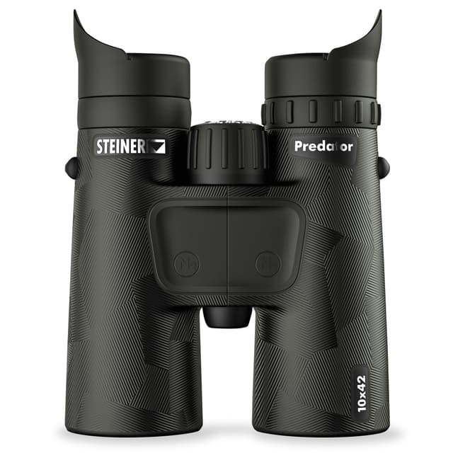 Steiner Predator 10x42 Fast-Close Focus Binoculars Matte Makrolon Rubber Armor