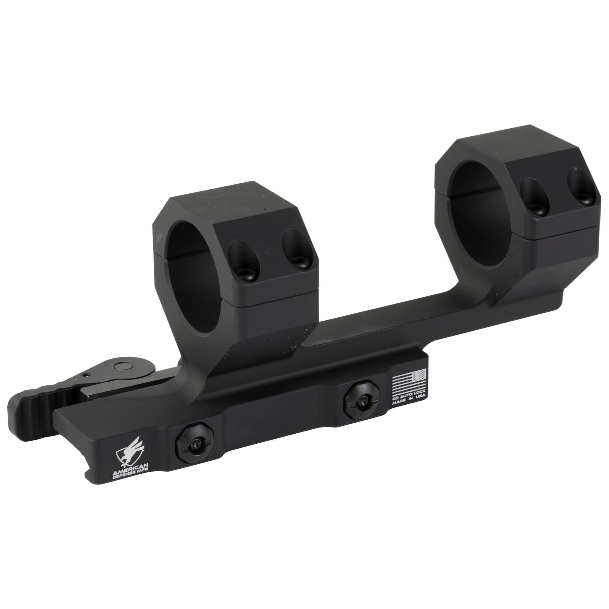 American Defense Manufacturing 30mm Cantilever Scope Mount Picatinny Quick Release