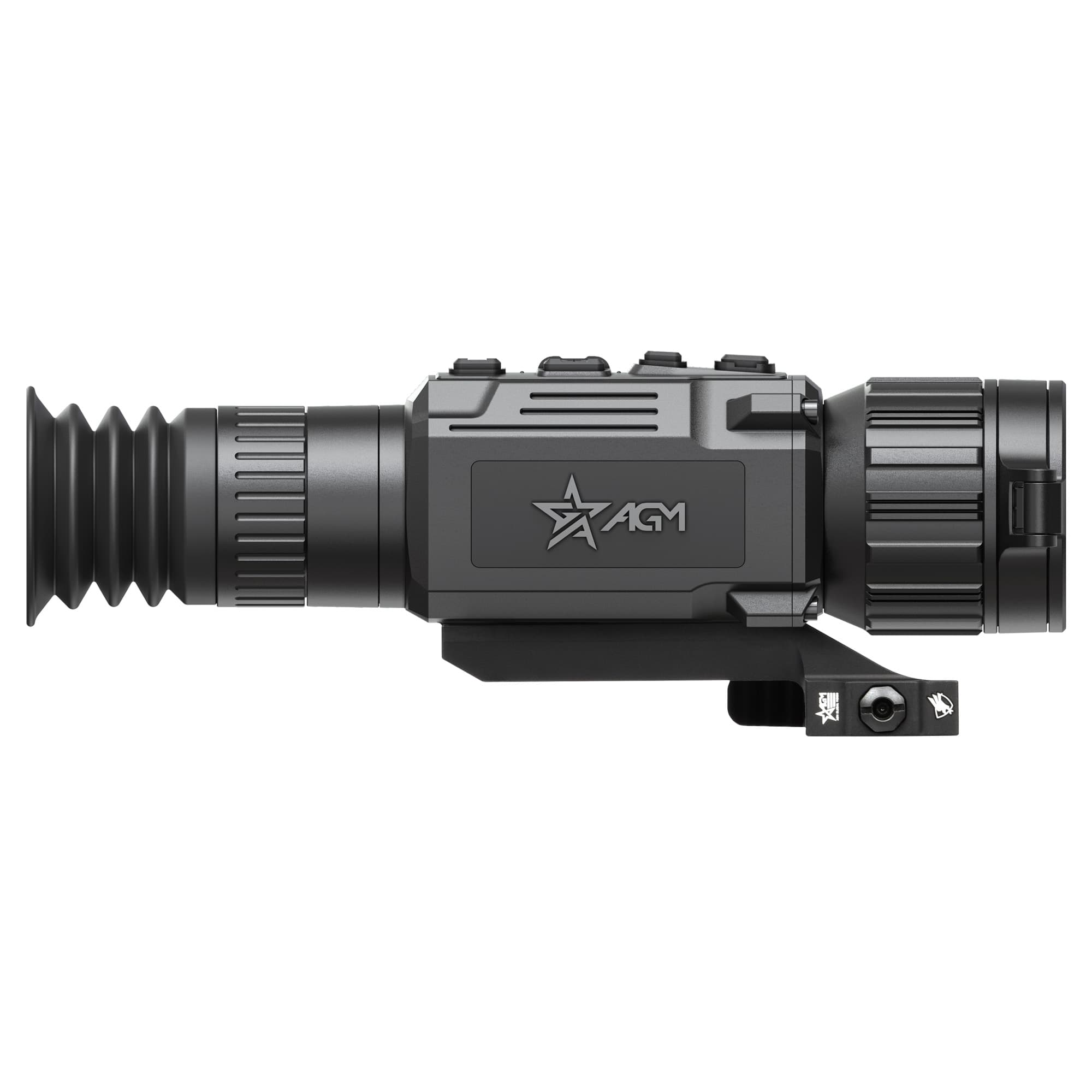 AGM Global Vision Rattlerv3 Lrf 35-640 Night Vision Rifle Scope 30mm Mount 33-40mm