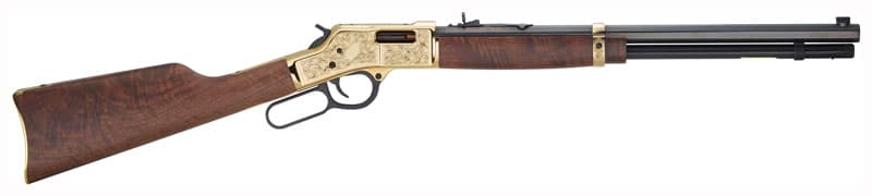 Henry H006CD3 Big Boy Deluxe 45 Colt 20 Inch 10+1 Polished Brass Engraved Receiver