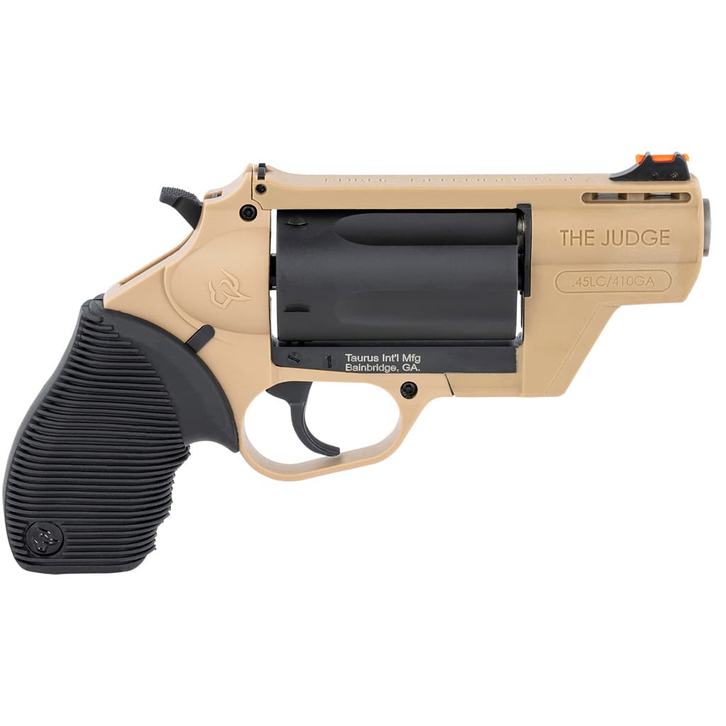 Taurus Judge Public Defender .45 Colt and 410 gauge 2.5 inches 5 rounds Flat Dark Earth