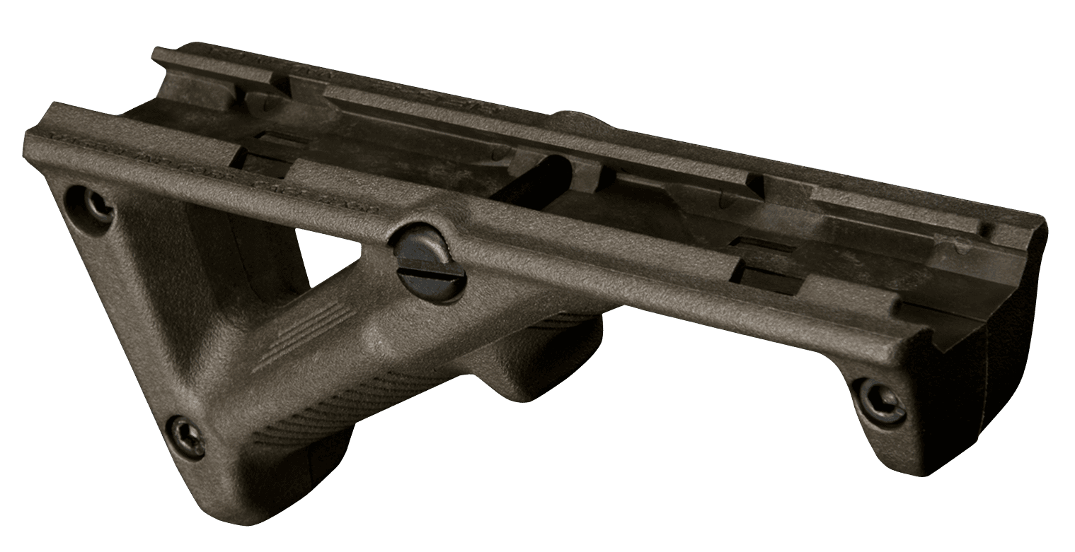 Magpul AFG-2 OD Green Polymer Angled Foregrip Compatible with AR-Platform