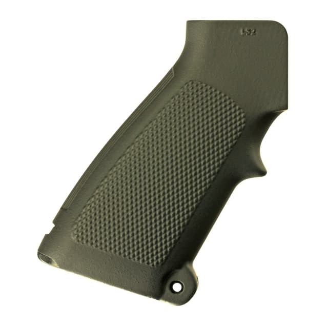 B5 Systems CAR15 LS2 Grip OD Green Polymer Ergonomic Design