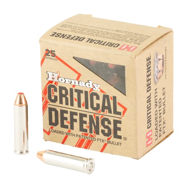 Hornady 90061 Critical Defense 327FederalMag 80gr Hornady Flex Tip eXpanding 25 Per Box/10 Case
