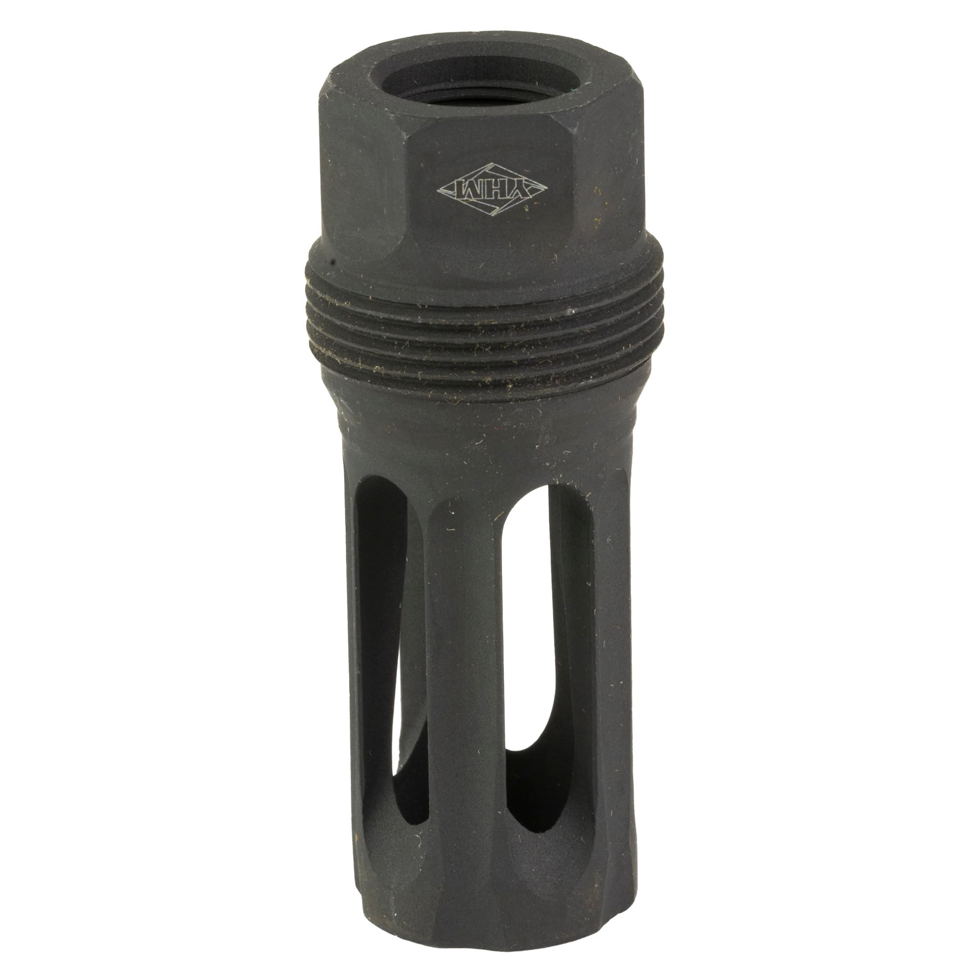 Yankee Hill 440528 sRx Q.D. Flash Hider Long Black Phosphate Steel with 1/2"-28 tpi, 9mm, 2.30" OAL & 9.375" Diameter for sRx Adapters