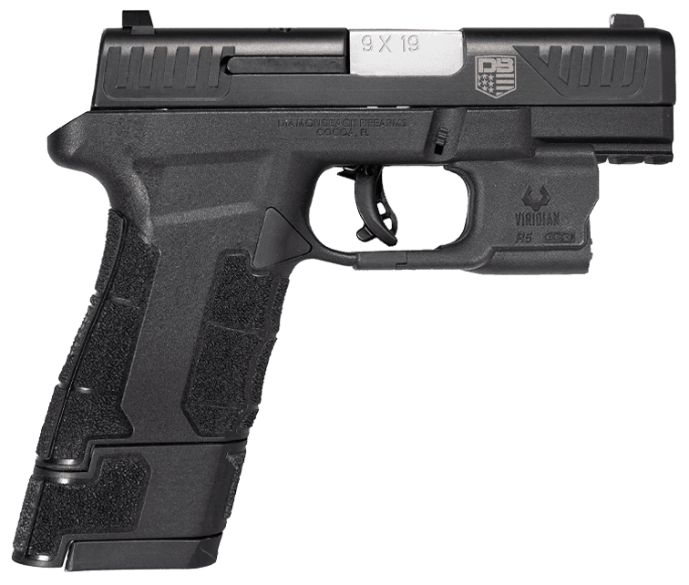 Diamondback Dbam29 9mm Luger 3.5 inch 12+1/17+1 Nitride Stainless Polymer